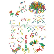 Hot sale intelligence plastic stick building blocks toys for kids